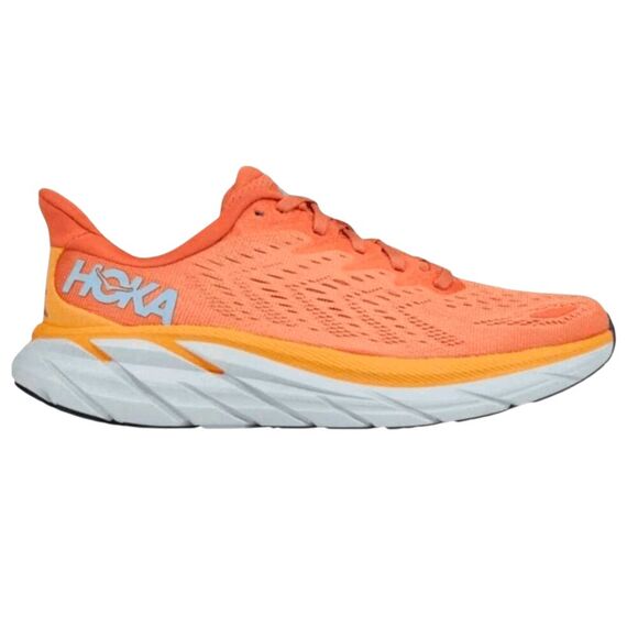HOKA ONE ONE Clifton 8 'Sun Baked' Running Shoes Size 7B - Picture 1 of 10